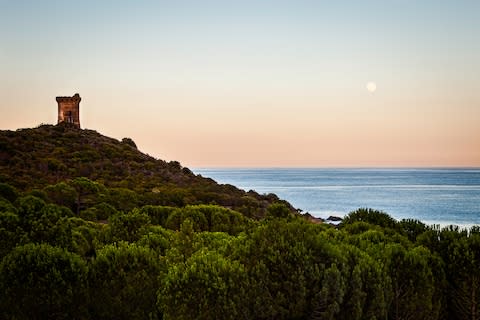 The defensive watchtower at Fautea - Credit: getty