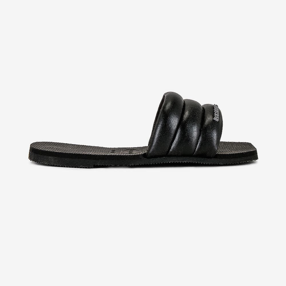 <p><a href="https://go.redirectingat.com?id=74968X1596630&url=https%3A%2F%2Fwww.revolve.com%2Fhavaianas-you-milan-sandal-in-black%2Fdp%2FHAVA-WZ324%2F&sref=https%3A%2F%2Fwww.elle.com%2Ffashion%2Fshopping%2Fg39980374%2Fbest-summer-shoes%2F" rel="nofollow noopener" target="_blank" data-ylk="slk:Shop Now;elm:context_link;itc:0;sec:content-canvas" class="link rapid-noclick-resp">Shop Now</a></p><p>You Milan Sandal</p><p>Revolve </p><p>$62.00</p>