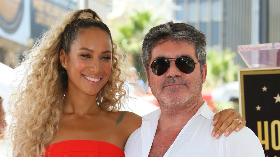 Leona Lewis still gets on well with Simon Cowell. (JB Lacroix/WireImage)