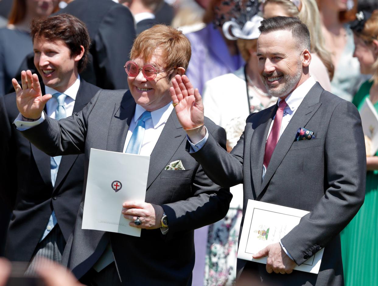 Elton John and David Furnish