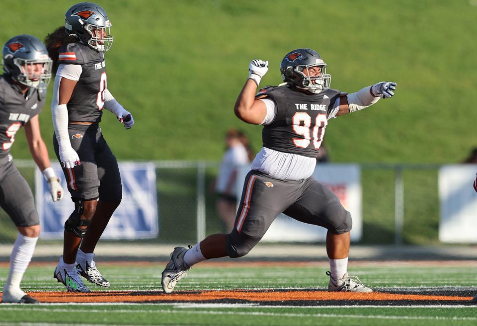 Skyridge and Timpview play at Skyridge in Lehi on Friday, Aug. 11, 2023. Skyridge won 26-14. | Scott G Winterton, Deseret News