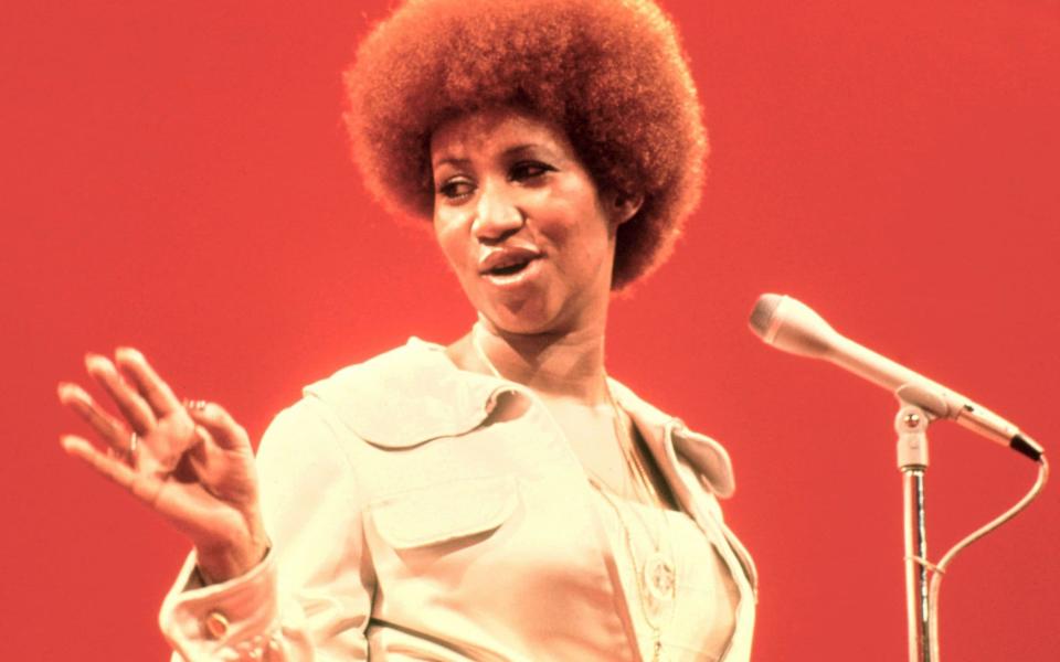 Aretha Franklin in the early 1970s - Retna