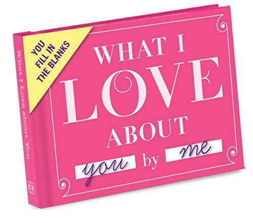 "What I Love About You" Journal