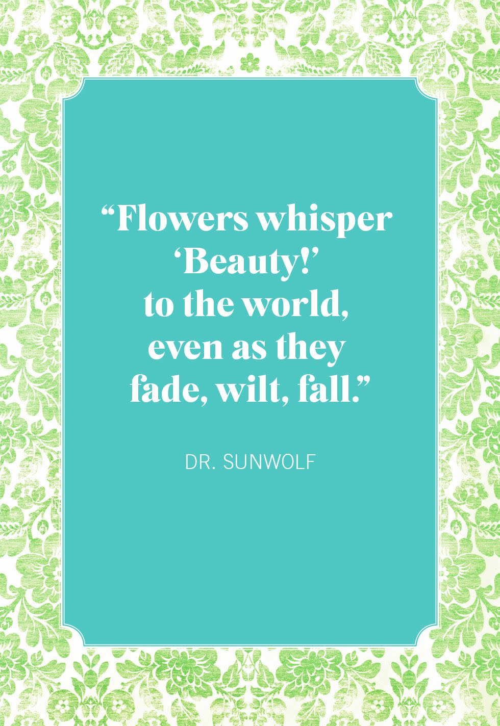 best flower quotes