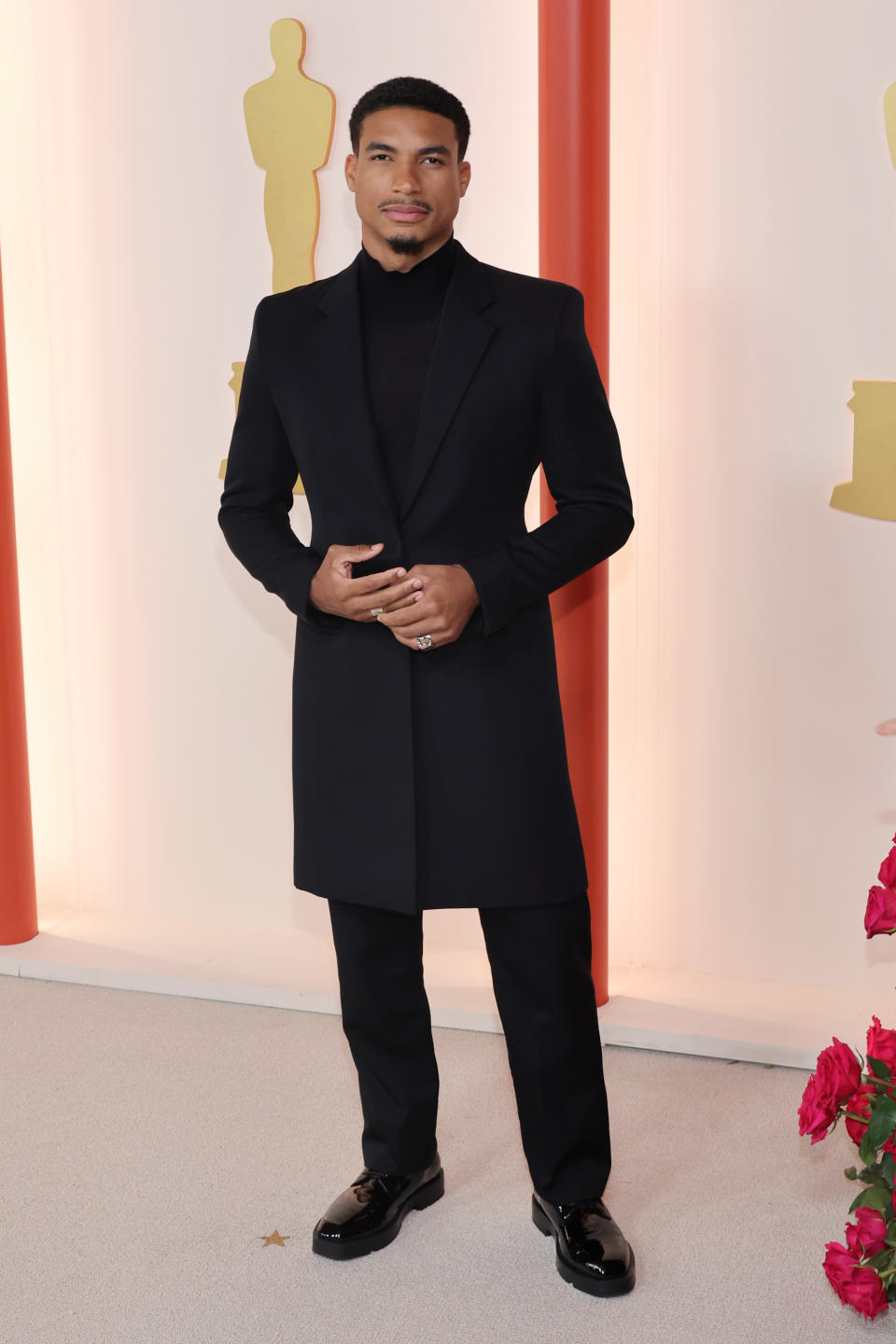 HOLLYWOOD, CALIFORNIA - MARCH 12: Greg Tarzan Davis attends the 95th Annual Academy Awards on March 12, 2023 in Hollywood, California. (Photo by Kayla Oaddams/WireImage )