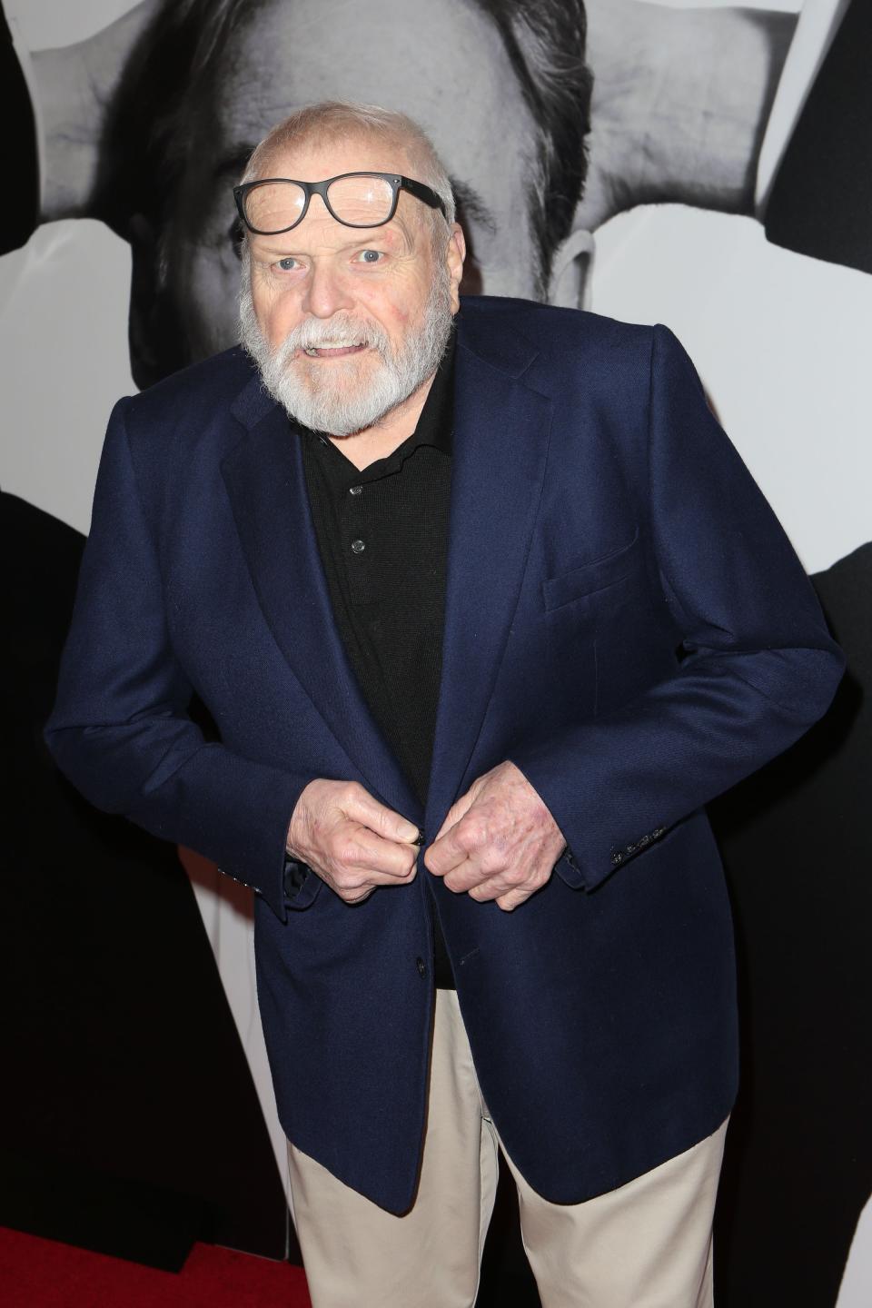 NEW YORK, NY - APRIL 05:  Brian Dennehy attends "Present Laughter" opening night at St. James Theatre on April 5, 2017 in New York City.  (Photo by Krista Kennell/Patrick McMullan via Getty Images)