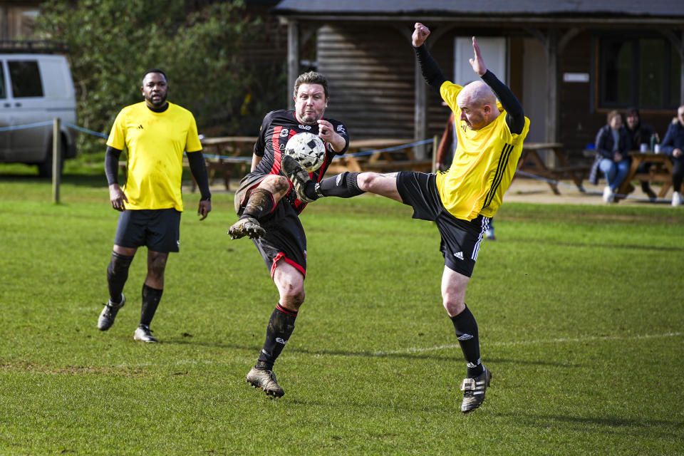 Grassroots Sunday football action photos