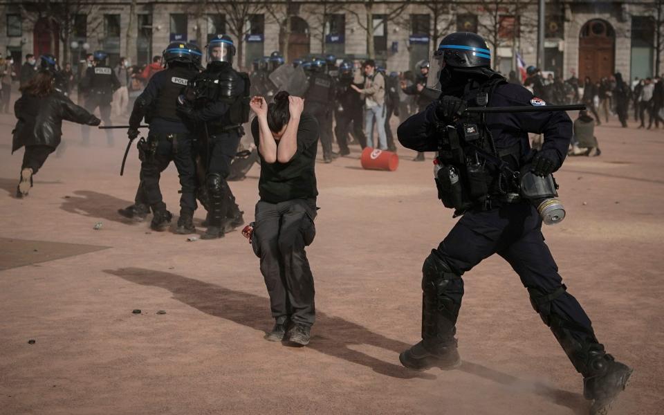 Protest - Laurent Cipriani/AP