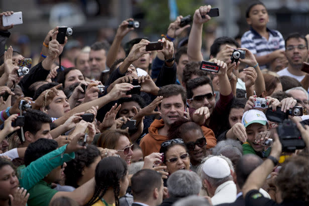 Photographic Evidence That Brazilians Love Pope Francis