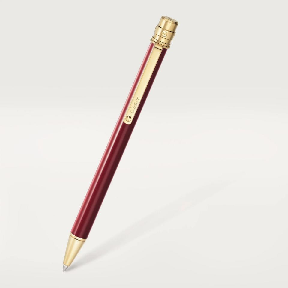 7) Santos de Cartier Ballpoint Pen