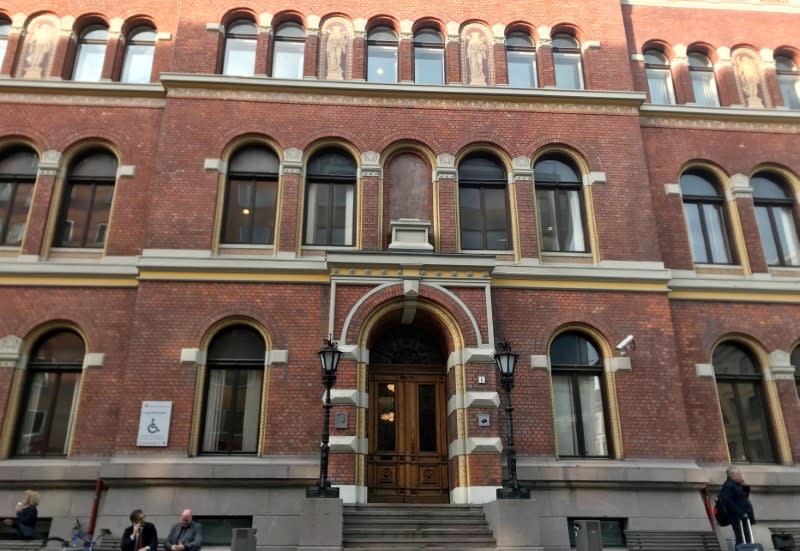 FILE PHOTO: A view of the Borgarting appeals court in Oslo