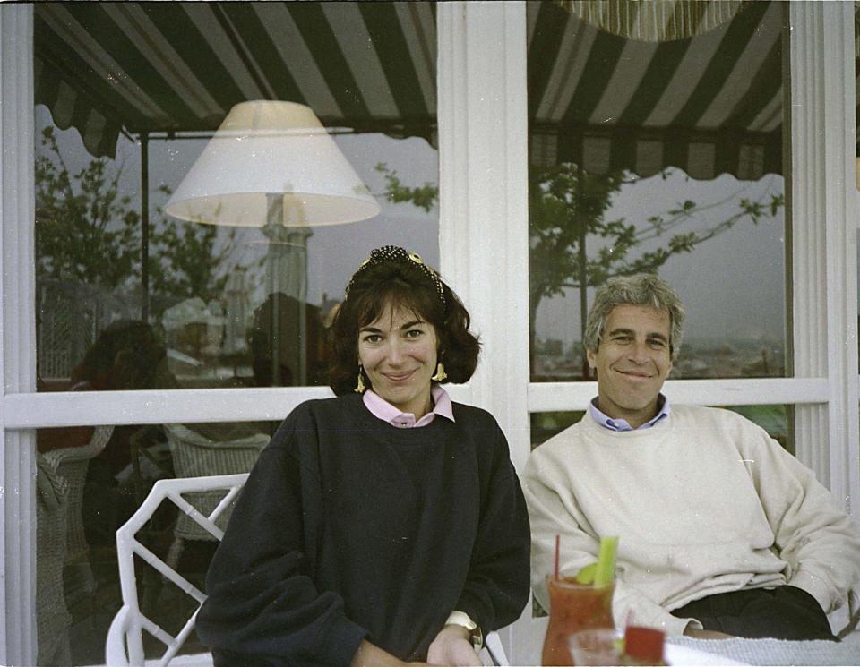 Ghislaine Maxwell and Jeffrey Epstein