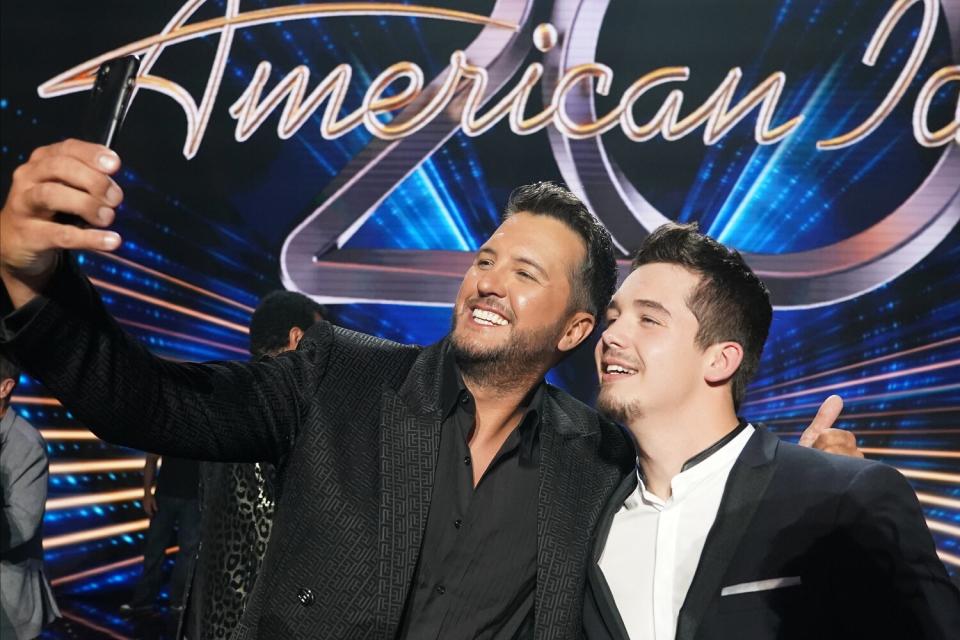 American Idol - LUKE BRYAN, NOAH THOMPSON