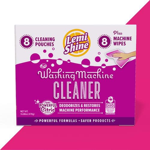 Lemi Shine Washing Machine Cleaner and Cleaning Wipes