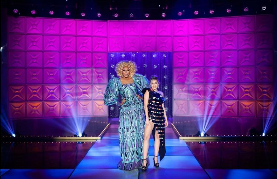 Miley Cyrus on <em>RuPaul's Drag Race</em>