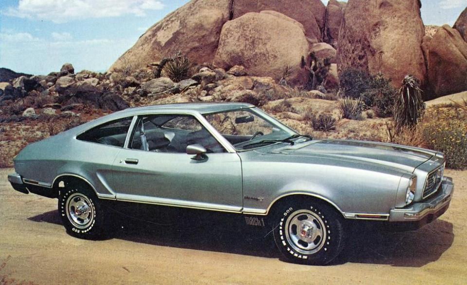 1974 Ford Mustang II Mach I: 12.2 seconds