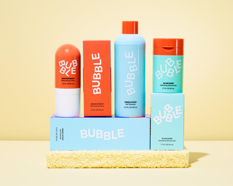 Bubble, the skin care brand for Gen Z, has gone into Walmart. - Credit: Photo courtesy of Walmart
