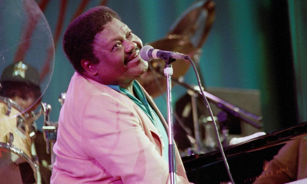 Fats Domino performing in 1993.