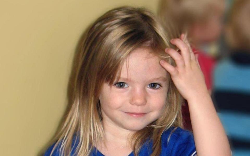 Madeleine McCann vanished in Portugal in May 2007 - PA