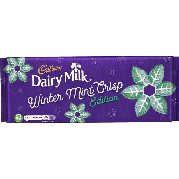 <p>Are you a fan of mint chocolate? Then this Cadbury Dairy Milk bar is going to be on your shopping list every damn week leading up to Christmas. </p>