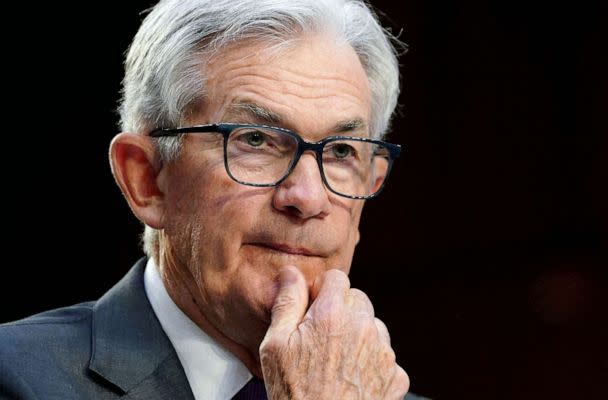 PHOTO: FILE - Federal Reserve Chair Jerome Powell testifies on Capitol Hill in Washington, March 7, 2023. (Kevin Lamarque/Reuters, FILE)