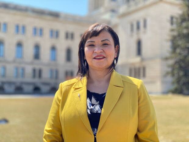 Betty Nippi-Albright, the NDP MLA for Saskatoon Centre, says Canadians will miss out if they don't get a chance to learn and reflect on the National Day for Truth and Reconciliation. (Kirk Fraser/CBC - image credit)