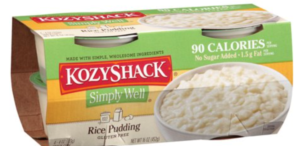 Kozy Shack Simply Well Rice Pudding