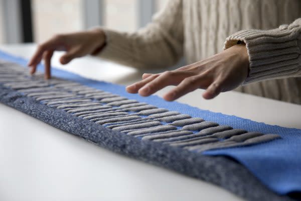 麻省理工學院研發的針織鍵盤，展示智能紡織品的力量。