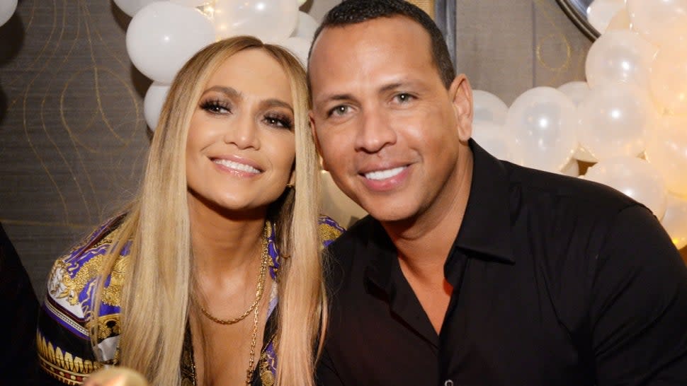 Jennifer Lopez and Alex Rodriguez