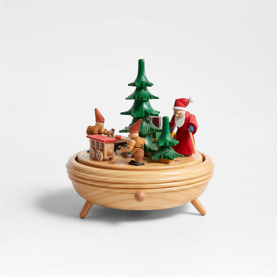 <p><a href="https://go.redirectingat.com?id=74968X1596630&url=https%3A%2F%2Fwww.crateandbarrel.com%2Fsantas-workshop-handmade-german-christmas-music-box%2Fs135624&sref=https%3A%2F%2Fwww.housebeautiful.com%2Fshopping%2Fhome-accessories%2Fg41902567%2Fmid-century-modern-christmas-decor%2F" rel="nofollow noopener" target="_blank" data-ylk="slk:Shop Now;elm:context_link;itc:0;sec:content-canvas" class="link ">Shop Now</a></p><p>Santa's Workshop Handmade German Christmas Music Box</p><p>crateandbarrel.com</p><p>$299.00</p><span class="copyright">Crate & Barrel</span>