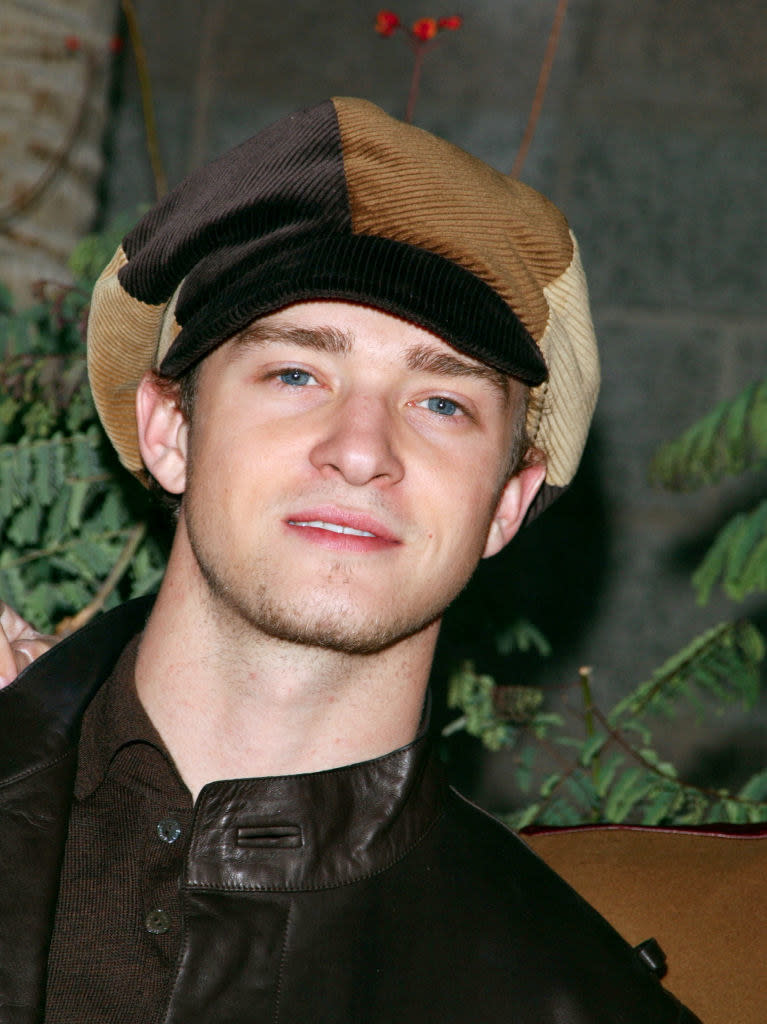 Close-up of Justin in a cap