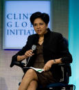 <p><b>Indra Nooyi</b></p> <br><p>Company: PepsiCo</p> <br><p>Age: 57</p> <br><p>PepsiCo's 22-brand multinational reach extends beyond soda to Gatorade, Lay's potato chips, Quaker Oats and Tropicana juice. Indra Nooyi has been CEO since 2006, and she assumed a chairman role a year later. During her tenure, Nooyi has become known for buoying company earnings and repositioning the brand's association with sugar-laden refreshments to healthier products such as Sabra hummus and Naked Juice. </p> <br><p>Career Lesson: There is no traditional pathway to career achievement. Nooyi's career has been eclectic, with positions that range from vice president and director of corporate strategy and planning at Motorola, to product manager at Johnson & Johnson and lead guitar in an all-women rock band in her hometown of Madras, India. </p>