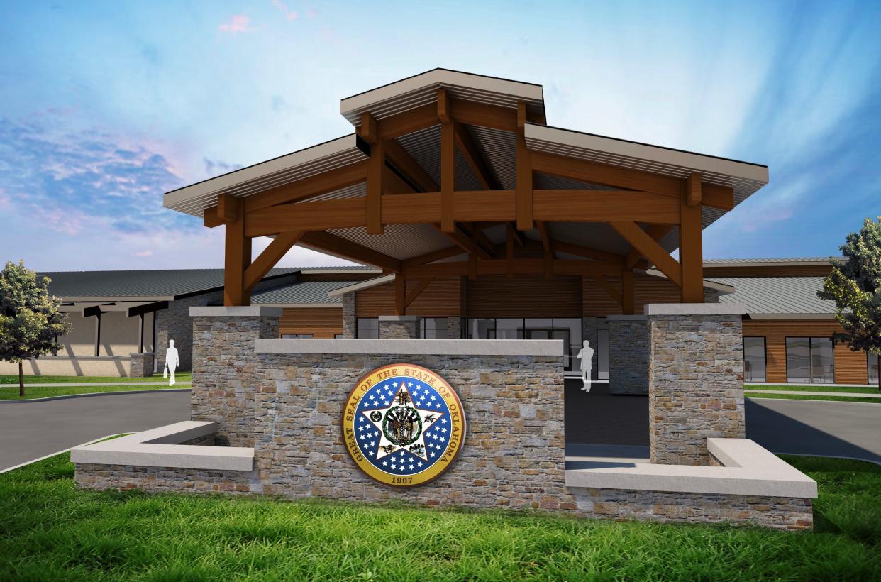 The Sallisaw Veterans Center, seen here in a construction rendering, is expected to be complete by late 2024 or early 2025.