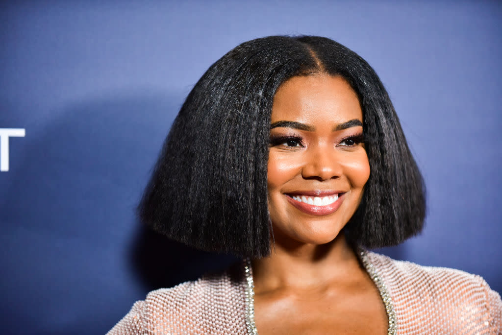 Fans have been showing their support to Gabrielle Union by reigniting the #BlackHairChallenge [Photo: Getty]