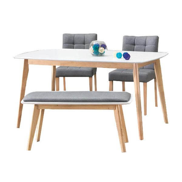 LEON Dining Set ($599) from Novena Furniture.