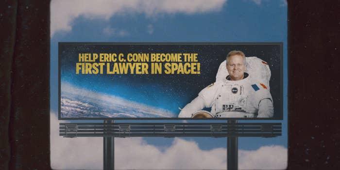 Eric Conn's billboard