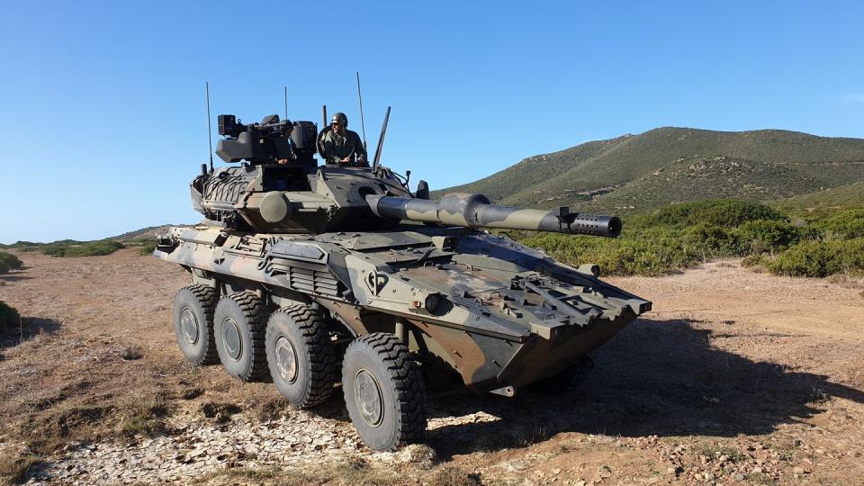 The Centauro II was offered to Brazil by a consortium made up of Iveco Defence Vehicles and Oto Melara. (CIO)