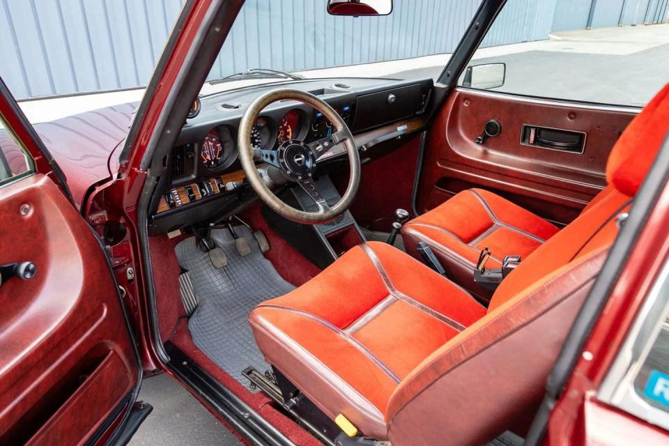 1978 saab 99 turbo interior