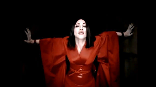 <strong>Billboard peak:</strong> No. 93 <br> <br> "Nothing Really Matters," or: The song where Madonna went all "Memoirs of a Geisha" on us. It's one of her weirdest videos and one of her most underrated gems. The downtempo track rounded out the cadre of brilliant singles released from "Ray of Light."