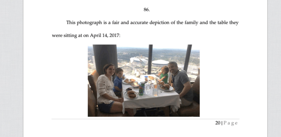 Charlie Holt (second from the left) smiles with his family the day of the accident.