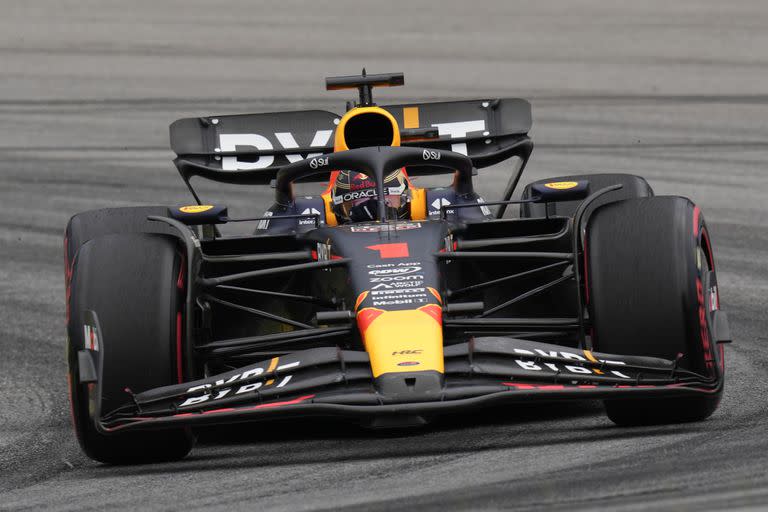 Max Verstappen, tricampeón y favorito con su Red Bull en el Gran Premio de San Pablo, la única competencia de Fórmula 1 en Sudamérica.