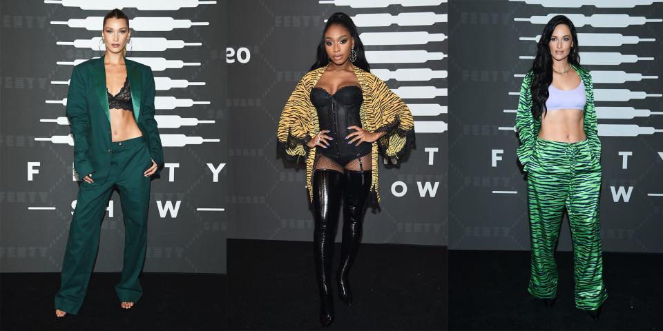 Normani, Kacey Musgraves, and More Celebs Wore Lingerie to Rihanna’s Savage x Fenty Show