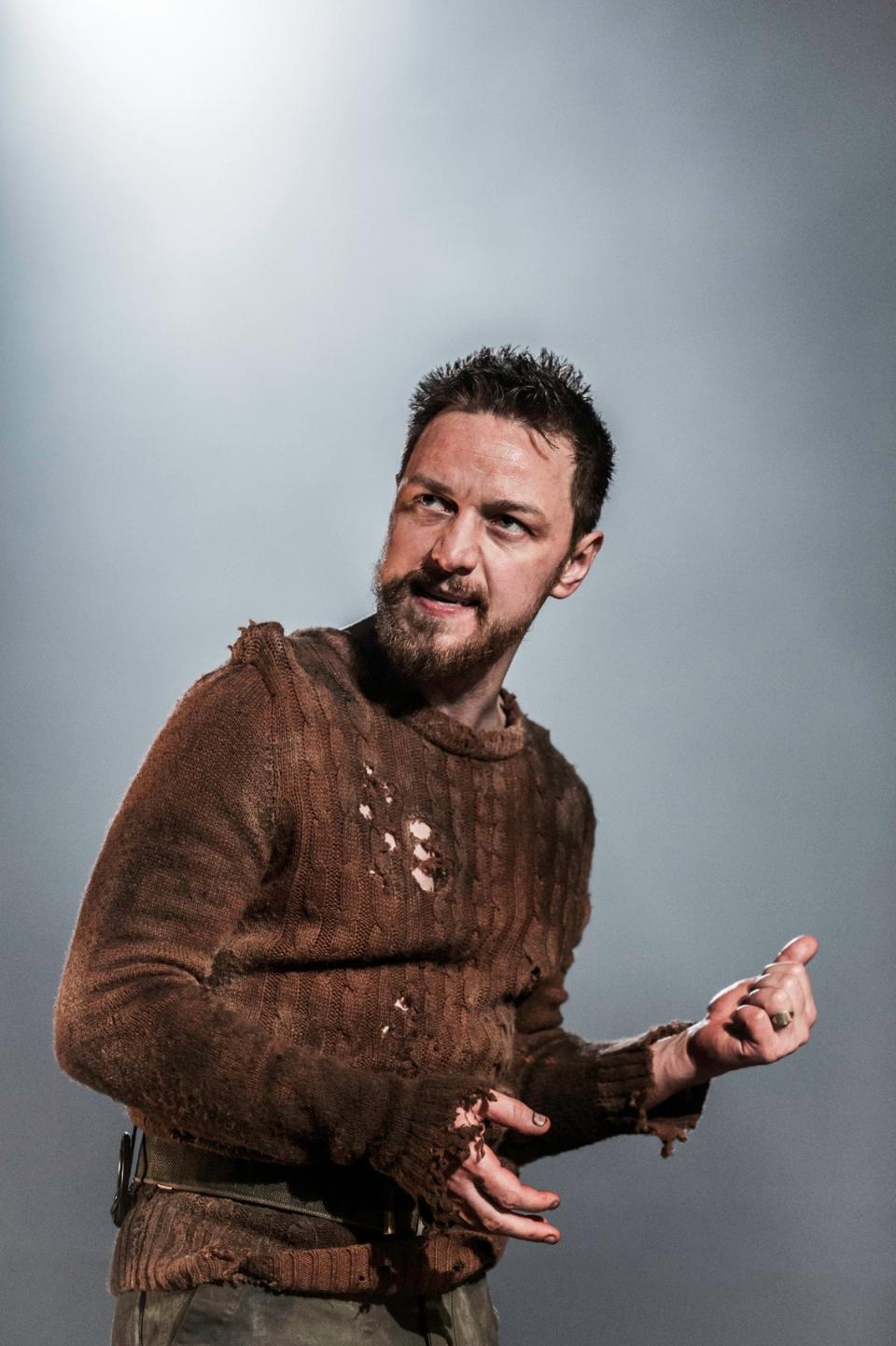 As Macbeth in another Jamie Lloyd production (Johan Persson)