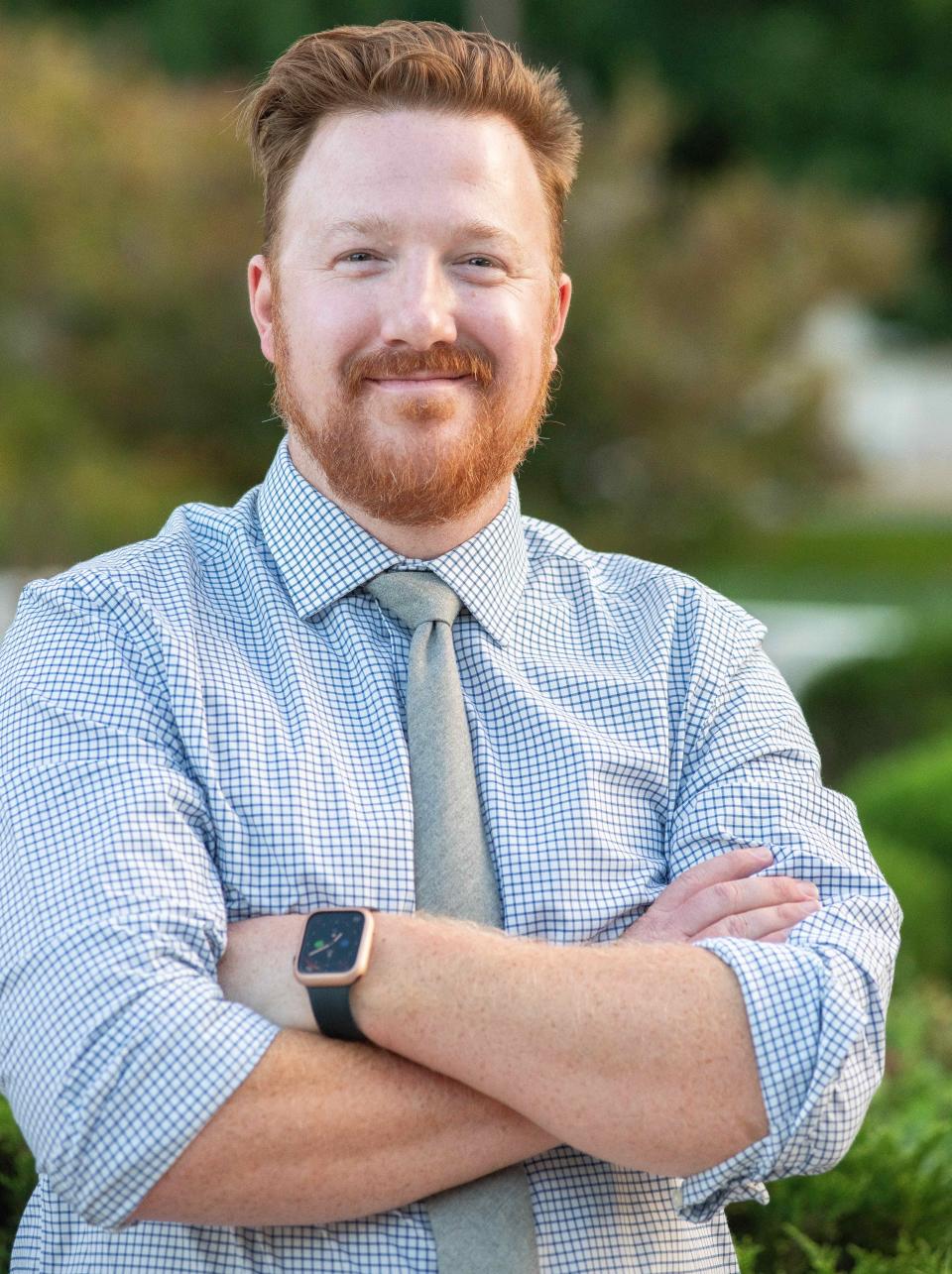 Patrick Nolan, a candidate for the Las Cruces Public Schools Board of Education in the 2023 regular local election.