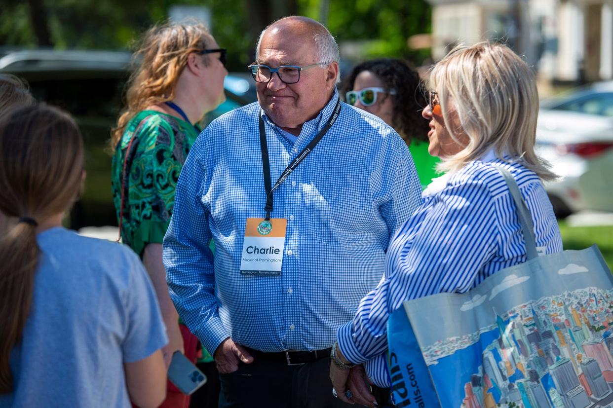 Mayor Charlie Sisitsky said it was a personal priority that the Supplemental Nutrition Assistance Program be part of the Framingham Farmers Market.