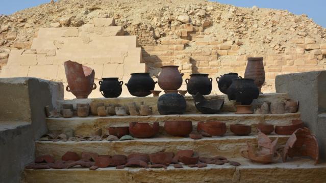 Elaborate underground embalming workshop discovered at Saqqara