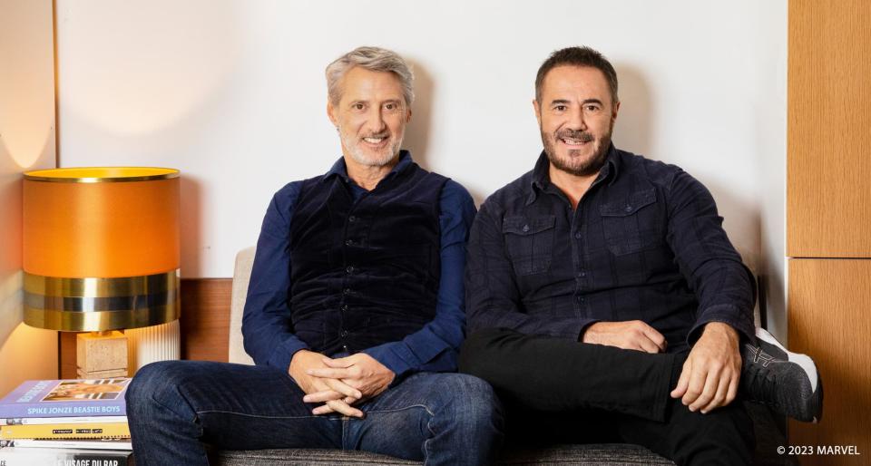 Antoine de Caunes et José Garcia - Valerie Heitmann Snyder