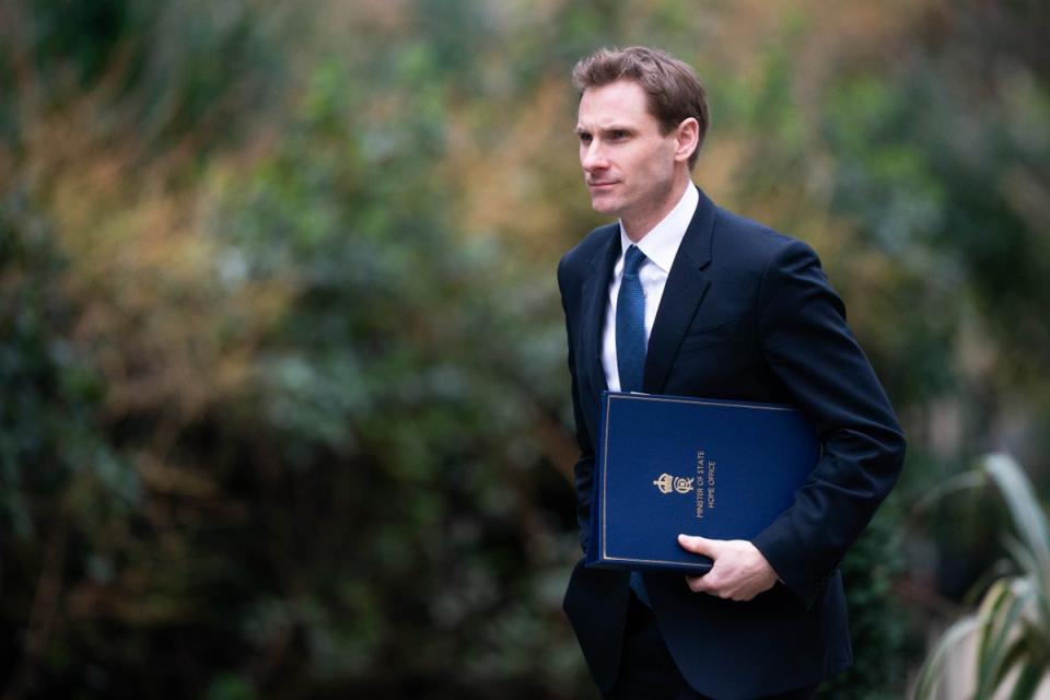 Mr Philp is the government’s policing minister (James Manning/PA Wire)