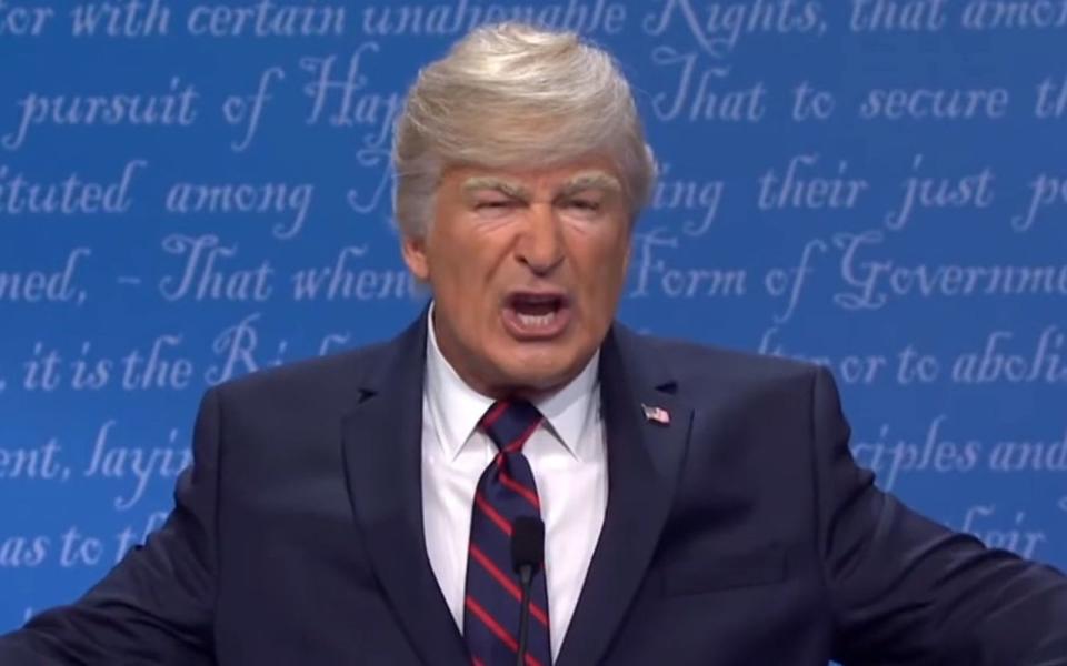 Alec Baldwin als Donald Trump