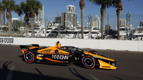 AUTO: FEB 27 IndyCar - Streets of St Petersburg Practice